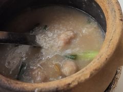 -长城砂煲田鸡粥