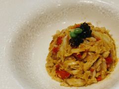 清炒蟹粉-新光酒家·河豚·海鲜·蟹料理(浦东店)