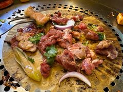 -陈叉子钢盆烤肉(中原万达店)