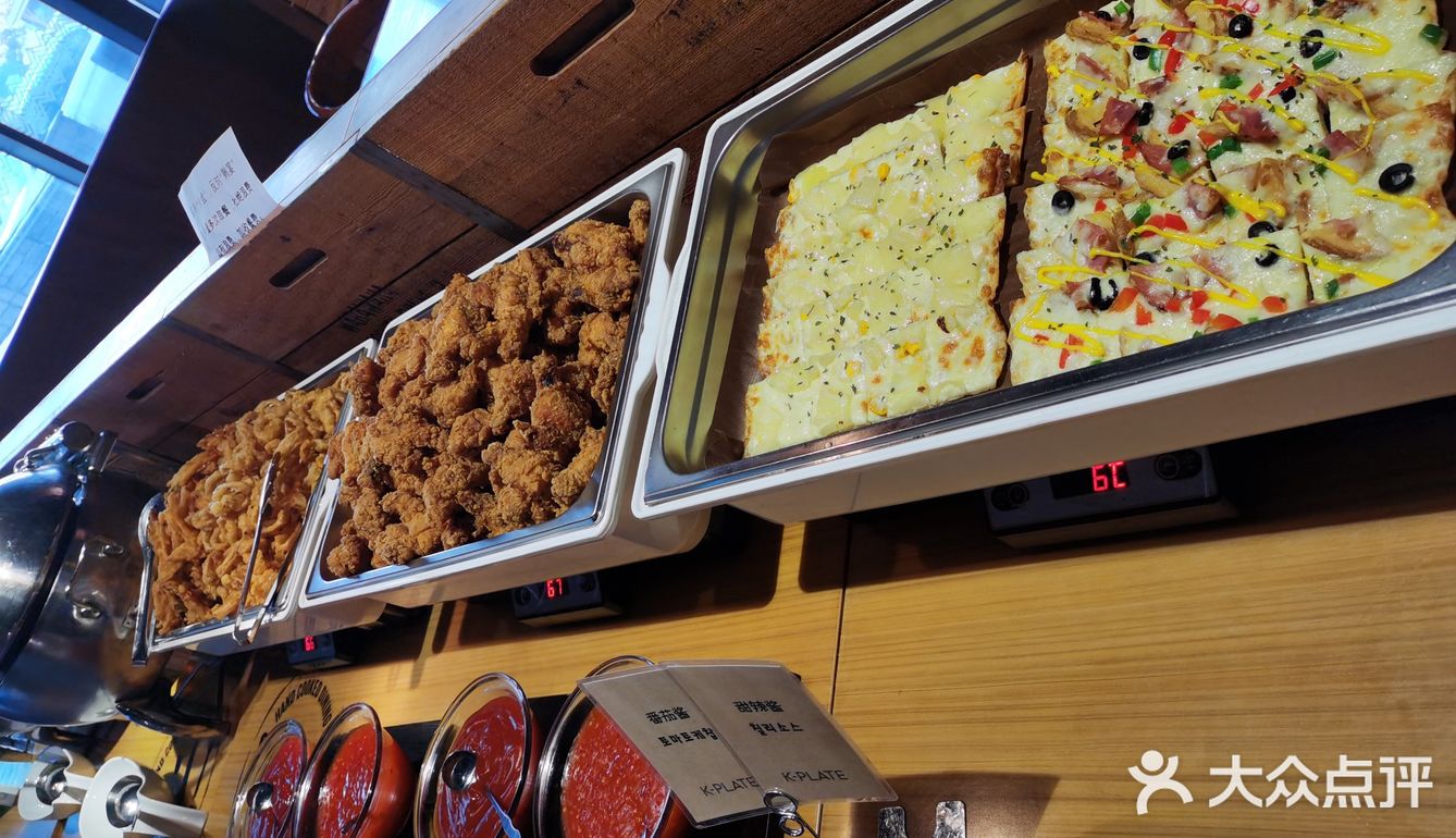 南瓜粥孩子喝了很多，总体来说还可以，位置也很好找