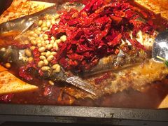 -探鱼·鲜青椒爽麻烤鱼(广州南沙万达广场店)