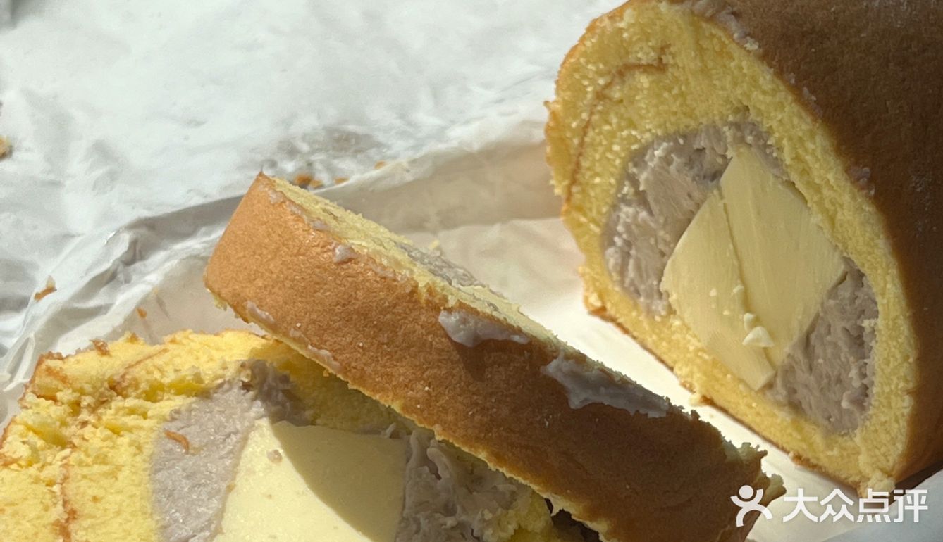 名不虚传的芋泥奶冻卷!