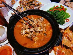 辣酒煮花螺-达叔香味海鲜(海棠68环球美食街店)