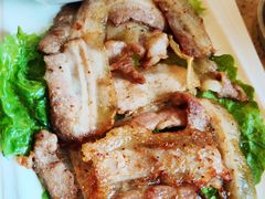 烤精品五花肉-芭夯兔·兔肉汤锅(新都店)