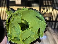 特浓宇治抹茶甜筒-羽至金时(柏威年店)