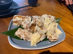 菠萝油条虾-觅山云南菜(泊富ICITY店)