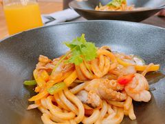 海鲜炒乌冬面-杭州国际会议中心洲际酒店-面工坊