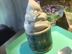 茉莉花冰淇淋-茶是一枝花泡茶店