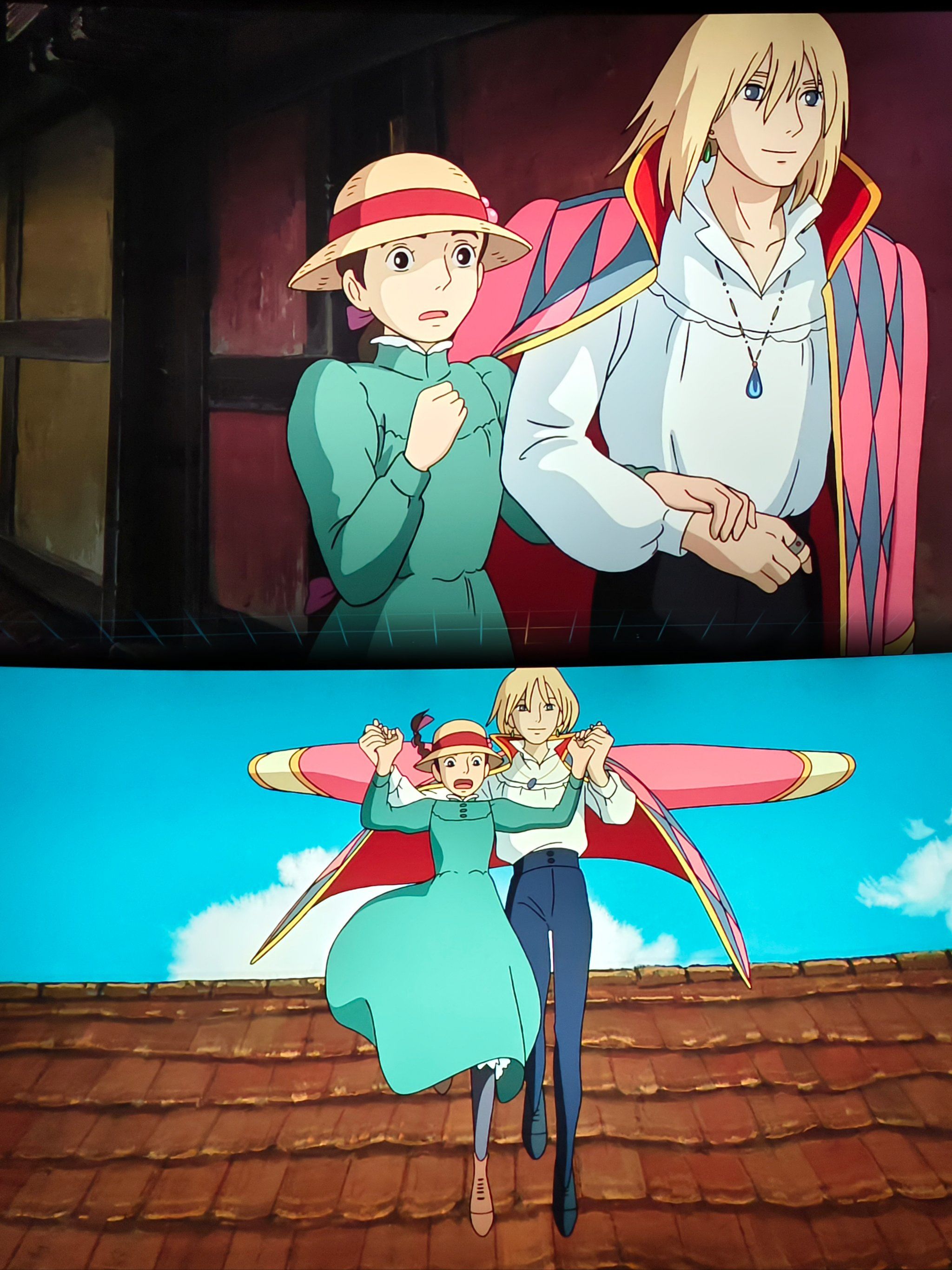 哈尔的移动城堡是爱情片,不适合小孩子看的