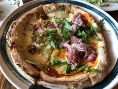 土豆泥香肠披萨拼火鸡披萨-PIZZA BIANCA(民园店)