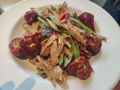腐竹红葱牛肝菌-朵朵开素食餐厅(后宰门街店)