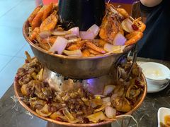 老城区炭火蛙锅-上海老城区小龙虾虾宴·杭帮菜(五柳巷店)