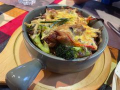 鸡腿芝士焗饭-遇见西木美式餐厅(体育路店)