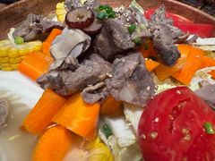 大理白族腊排骨火锅-火塘云南烧烤大排档