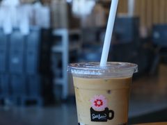 山茶花桃胶拿铁-Seesaw Coffee(朝阳大悦城店)