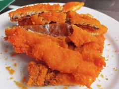 黄金鱼排-微山岛春天里酒家