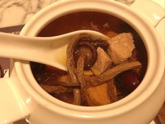 茶树菇瘦肉汤-深圳同泰万怡酒店·万荟轩自助餐厅(同泰店)