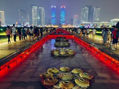 -大连星海广场音乐喷泉