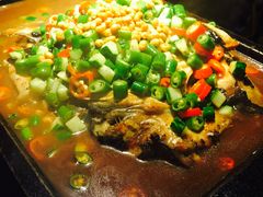 -探鱼·鲜青椒爽麻烤鱼(广州花都来又来店)