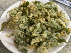 椒盐野菜-品雅轩农家乐