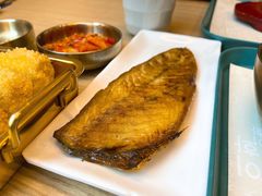 香煎青花鱼-梨花牛肉汤饭(仁恒伊势丹店)