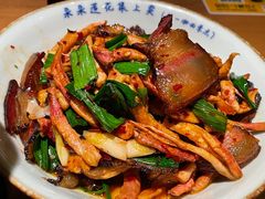 土萝卜干炒土腊肉-吃饭皇帝大(长宁龙之梦店)