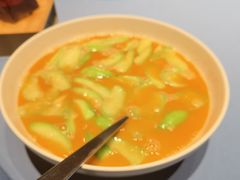 鲜蛏煮丝瓜-宴周康·精致江浙菜(周浦店)