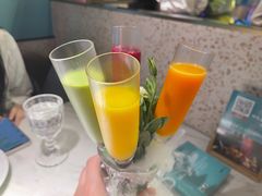 彩虹奶昔四部曲-蜜桃花开·中西融合菜E&W(南长街店)