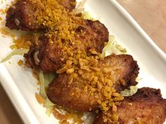 蒜香南乳炸鸡翼-盛记粥面(佐敦店)