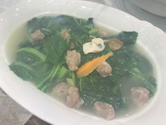 燕麦肉丸浸叶绿素-新兴家喻酒家·羊城名宴(昌岗店)