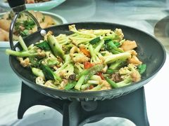 干锅有机花菜-禾珍珠家常小馆(河南博物院店)