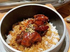 松茸鹅肝釜饭-黑牛の店·和牛烧肉(合生汇店)