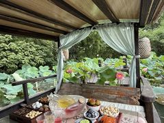 -摇橹船上船码头