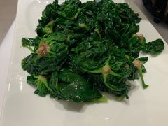 清炒崇明矮脚菠菜-道道鲜·崇明私房菜(五角场店)