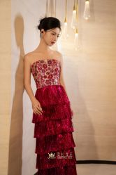 点击看大图 -艾拉·女王婚纱礼服馆