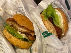 中式炸鸡汉堡-幸运小丑汉堡(Bay Area本店)
