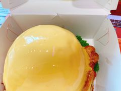 芝士瀑布鸡腿堡堡-前进5路汉堡炸鸡(汉街skp店)