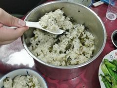 咸菜饭-农家老屋药根鸡