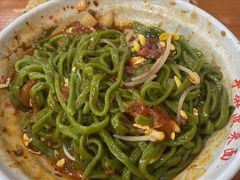 特色三合一-手擀菠菜面(西康路店)