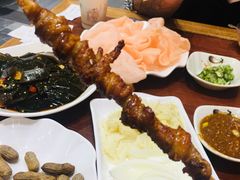 烤鸡皮-金刚山烧烤(中山路店)