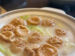 鱼腐煲淋大芥菜-五缘湾凯悦酒店·悦饗中餐厅