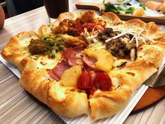 四拼爆料铁盘披萨-必胜客(紫竹桥苏宁店)