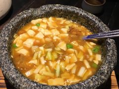 石锅鸡汤豆腐-绿茶餐厅(乐峰广场店)