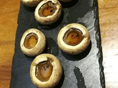 岩烤口蘑-海石湾餐厅·沙画家的店