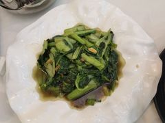 猪油渣炒小白菜-红菜坊·烤鸭·川鲁宴(石园店)