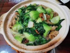 青菜炒油渣-农家小院(朱雀桥店)