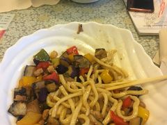 茄子肉丁鸡蛋拌面-文三里屯面馆(三里屯店)