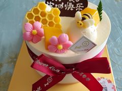 芒果柚子奶油蛋糕-花花卷卷·鲜食蛋糕(静安久光百货店)