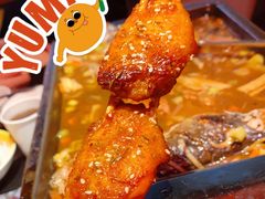 -探鱼·鲜青椒爽麻烤鱼(广州花都来又来店)