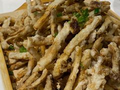 椒盐茶树菇-闽公馆·客家私房菜·商务宴请·包厢(杏林橡树湾店)
